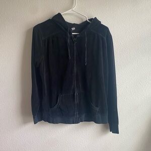 Old Navy Navy Blue Teddy Jacket Casual Style